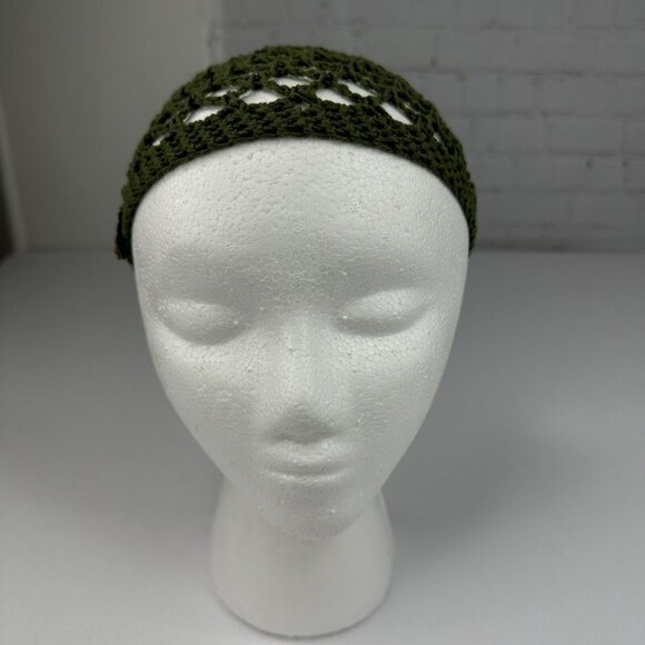 Handmade New Open Weave Fishnet Hobbii Rainbow Indian Cotton Knit Beanie- XXS/XS - Picture 3 of 9